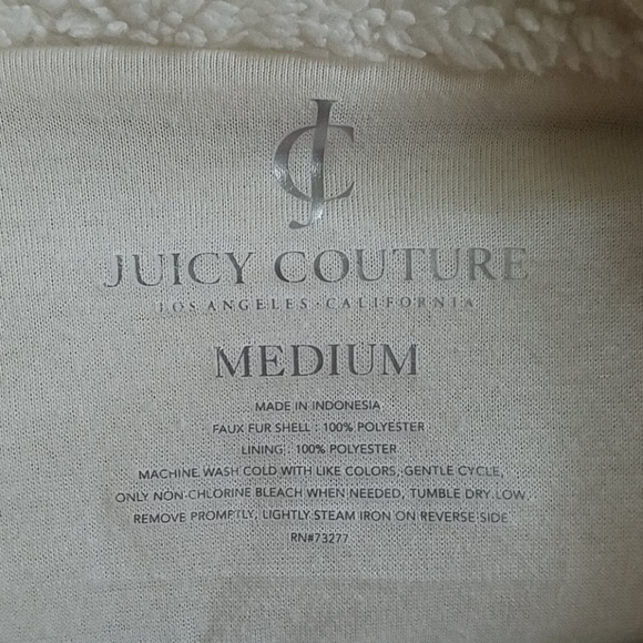 Juicy Couture Fuzzy Jacket - Picture 2 of 6